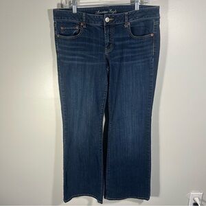 American Eagle Outfitters Dark Blue Boyfriend Jeans